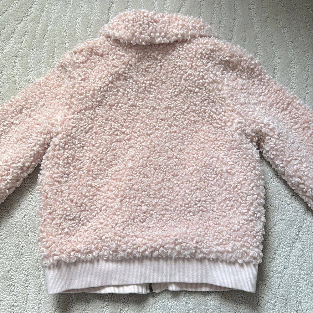 Girls Splendid Sherpa Teddy Coat Curly Fur size 5 - 6
